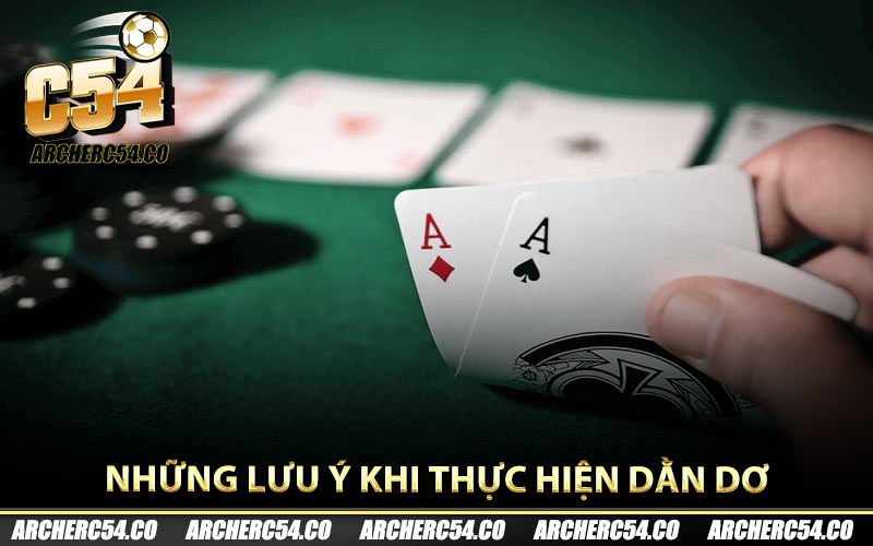 Những lưu ý khi thực hiện dằn dơ